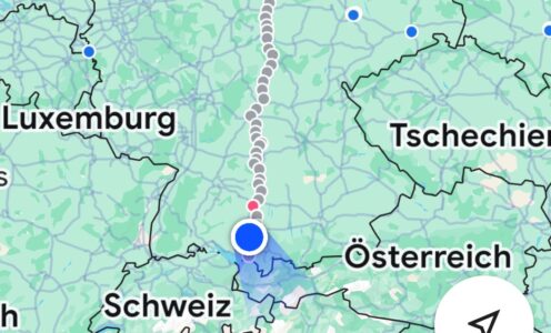 Brittas Übernachtungs-Weg