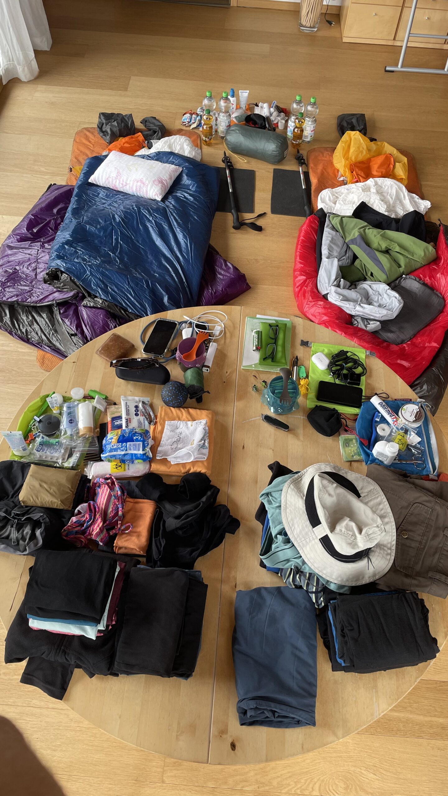 Tag 0 des Wanderabenteuers