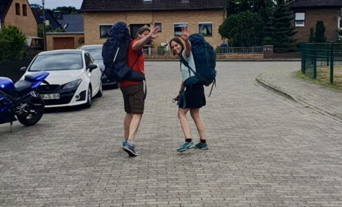 Tag 1 des Wanderabenteuers